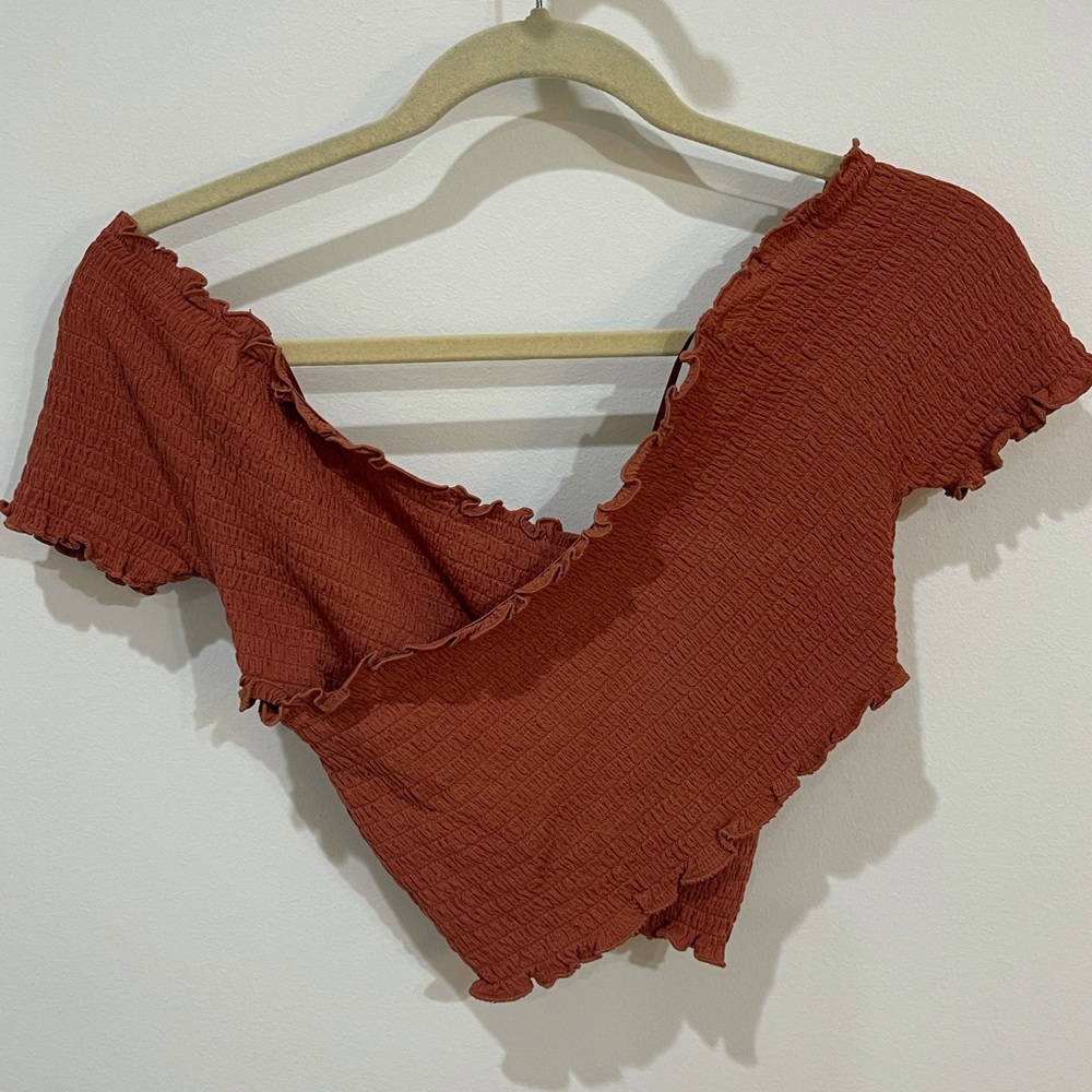 Oh So Sweet Smocked Crop Top - Fashion Nova